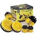 Cleaning Supplies - Bathroom Accessories - Drill Brush - Shower Cleaner - Shower Curtain - Bathtub - Bath Mat - Sink - Tile - Grout Cleaner - Porcelain - Fiberglass - Cast Iron - Tub - Flooring