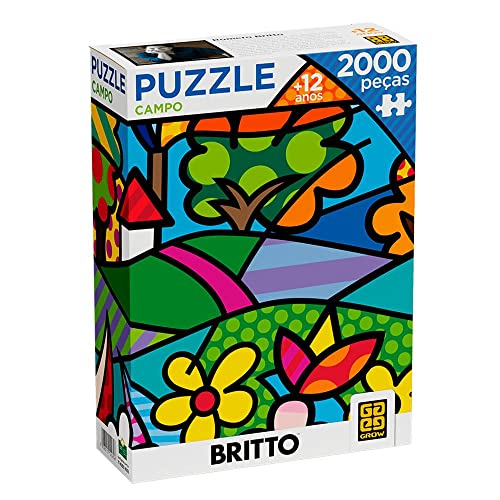 Quebra-Cabeça Romero Britto - Campo 2000 peças