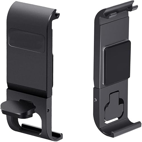 Puerta lateral de repuesto para GoPro HERO13/HERO12/,HERO11/HERO10 aleación de aluminio extraíble cubierta de la caja de la batería protectora tipo
