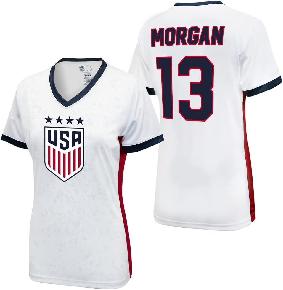 Icon Sports U.S.Women Soccer Game Day Tee - Officially Licensed Unisex Adult Short Sleeve Polyester T-Shirt