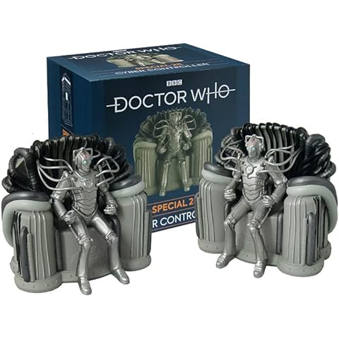 Doctor Who Cyber Controller Hand Painted Figurine Cover