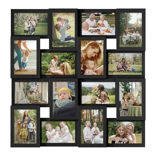 J.M.Deco Collage Picture Frames for Wall 16 Opening, Large Photo