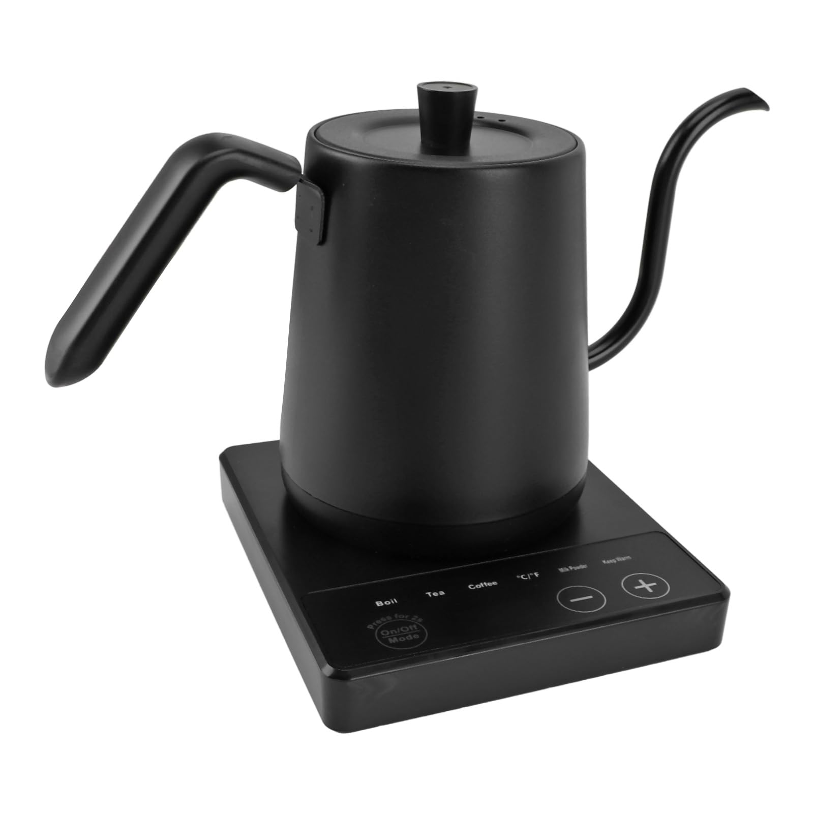 Tetera Eléctrica De Pico Largo Con 5 Niveles De Temperatura 1000W 800ml Hervidor Para Café Té Y Agua Caliente Diseño Preciso Y Seguro Ideal Para Pour Over Y Infusiones