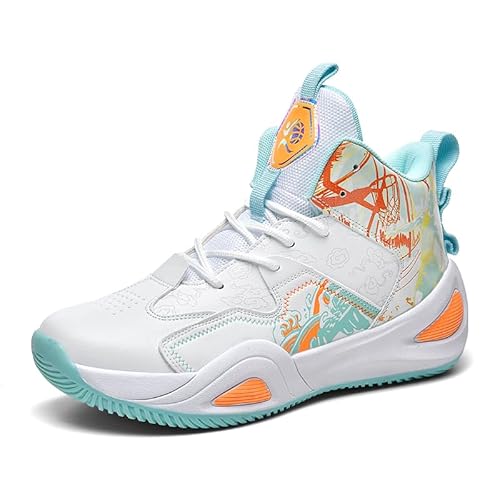 Unisex Basketball Sneakers Green Size 10