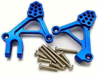 for Traxxas TRX-4 8216 Blue Aluminum Front Shock Tower Damper Mount Mutiple Holes