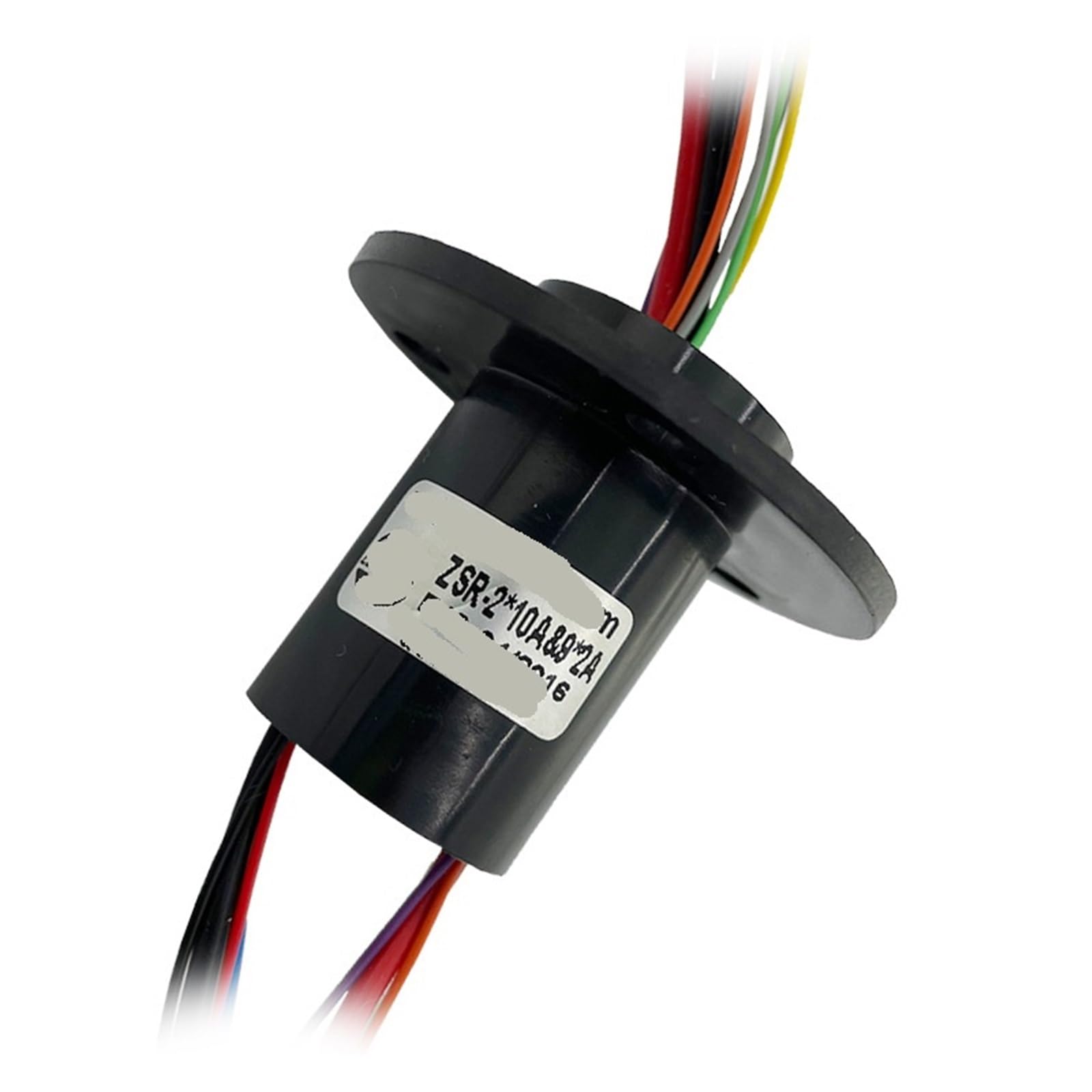 Pierścień ślizgowy ZSR022-2X10A 2X2A, średnica zewnętrzna pierścienia przewodzącego: 22 mm, typ nasadki, pierścień ślizgowy.