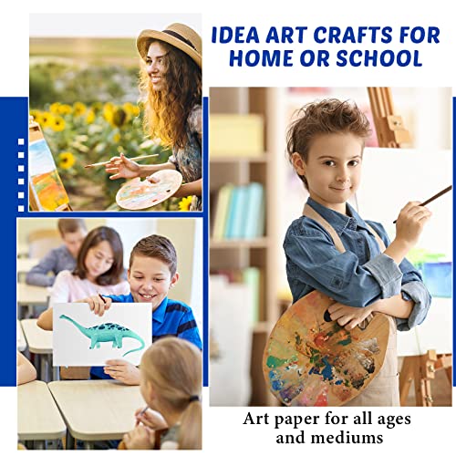 500 Sheets Watercolor Paper White Art Paper 90 Lb Water Color Paper For Artists Paint Paper Bulk Cold Press Pad For Painting Drawing Kids Child Students Artists Drawing Supplies (6 X 9 Inch) #TOP6