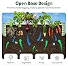 Kesfitt Raised Garden Bed, Metal Galvanized Steel Oval Garden Bed 8x2x1.5 ft with 18-Inch Deep Open-Bottom Design for Outdoor Vegetable Gardening, Fruit Green #3