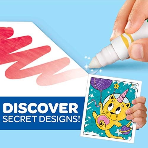 Crayola Color Wonder Unicreatures, Mess Free Coloring Pages & Markers, Gift for Kids, Age 3, 4, 5, 6