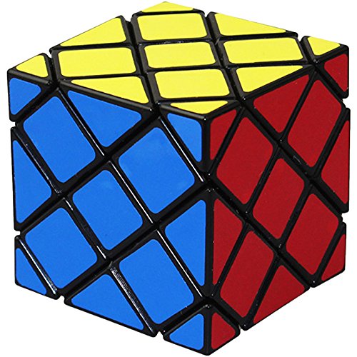 Willking Master Square Puzzle Magic Cube Twisty Toy Gift Irregular Brain Tester Black #TOP5