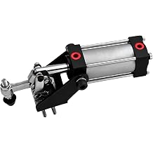 BORDSTRACT Pneumatic Clamp,GH-12050-A 90kg/198lbs of Force for Clamping of Workpieces with a Quick Toggle Clamping Tool