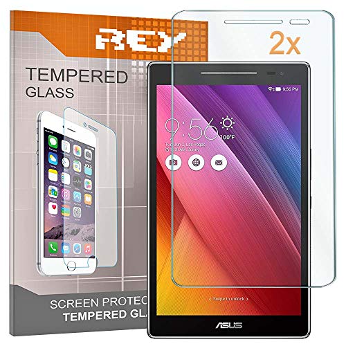REY [Lot de 2] Verre Trempé pour ASUS ZENPAD 8