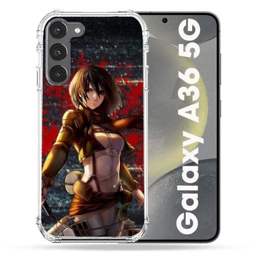 Coque Samsung Galaxy A36 5G antichoc Cokitec protection rigide manga Mikasa
