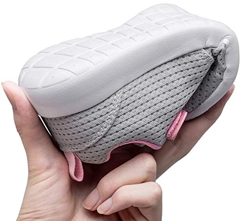 Image of TOEDNNQI Boys Girls Sneakers Kids Lightweight Breathable Strap Athletic Running Shoes for Little Kids /Toddler
