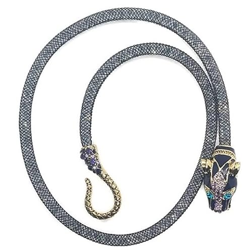 Pave Mesh Necklace - Betsey Johnson #TOP15