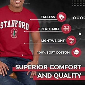 Campus Colors NCAA Arkansas Razorbacks Gameday T-Shirt - Adult Unisex Cotton Tee, Cardinal Red, Team Logo Apparel 12 thumbnail image