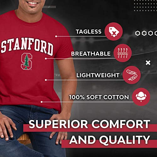 Image of NCAA Gameday Cotton T-Shirt for Men and Women | Officially Licensed NCAA Tee - Preshrunk Ring-Spun Cotton - Screen-Printed Team Logo