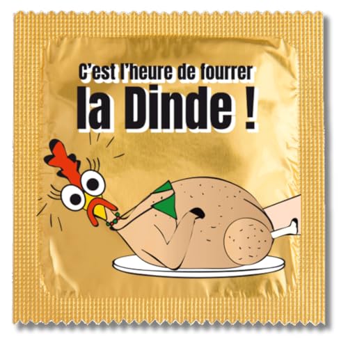 CALLVIN | Spécial Noël | Cadeau Drôle et Festif | Pour des Moments Magiques et Inoubliables | Latex Fin et Résistant | Made in France (C'est l'heure de...