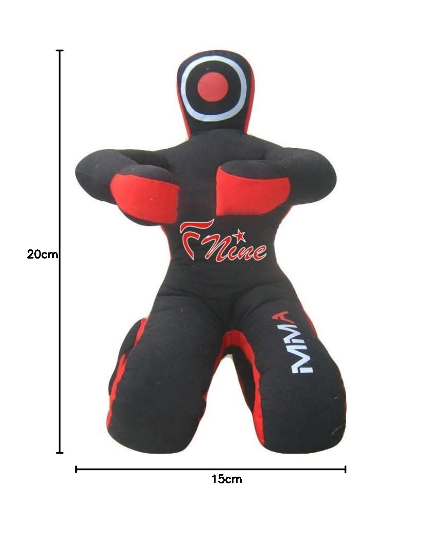 MMA Dummy Judo Punching UNFILLED Bag - Sitting Position Hands On Front Grappling Dummy