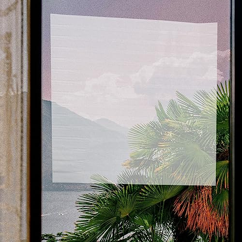 Película adhesiva esmerilada para ventana 100x45 cm miniatura 3