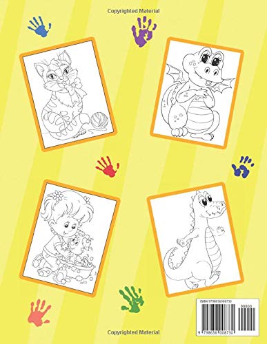 My Best Kids Coloring Book: Fun with Animals, Cars, Dinosaurs and Children's: Activity book for Toddlers & Kids. image 2