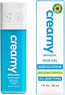 C CREAMY SKINCARE 10% GLYCOLIC ACID + NIACINAMIDE + HYPSKIN 1fl oz