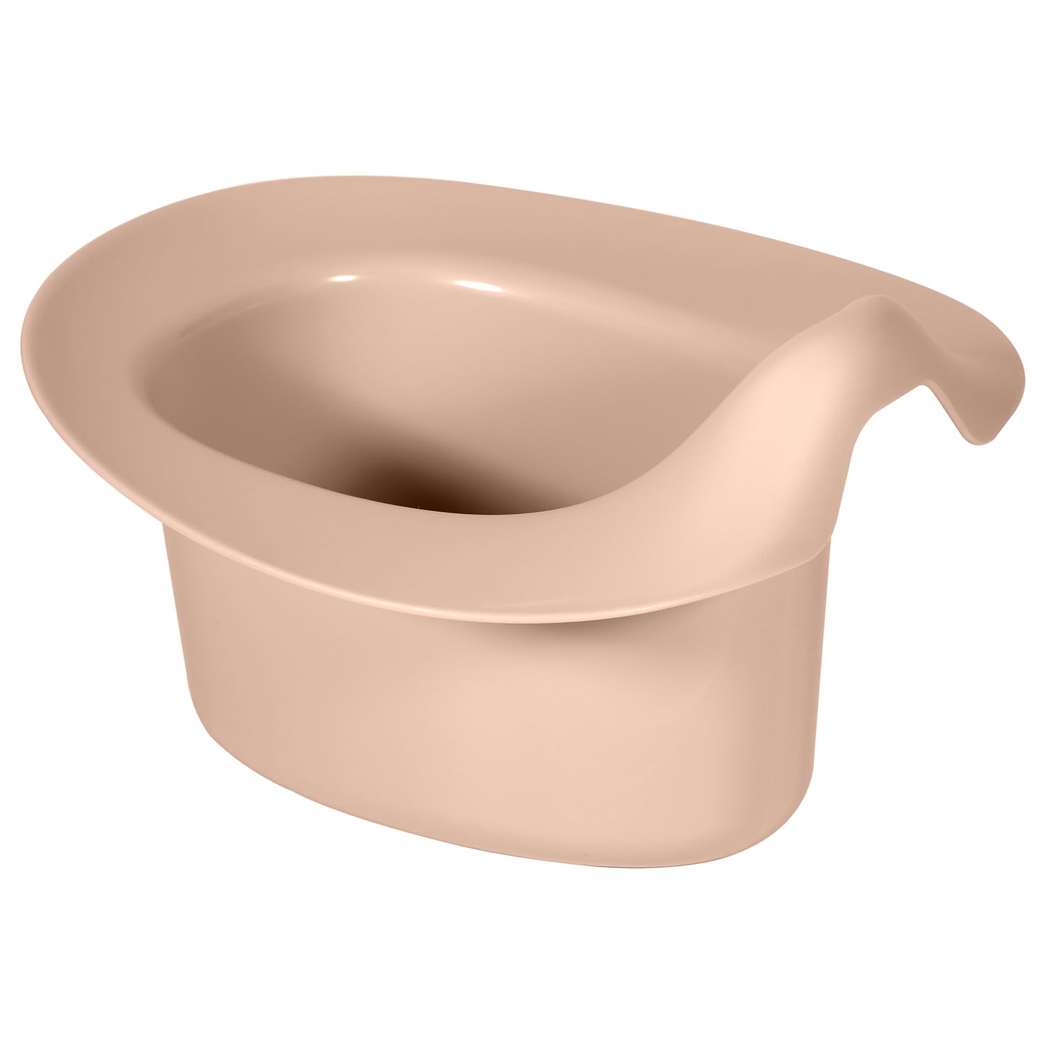 Kindsgut Pot à tenir le bébé, Pot bébé WC/toilette, couleurs discrètes, sans couche, adapté à l'enfant, pêche