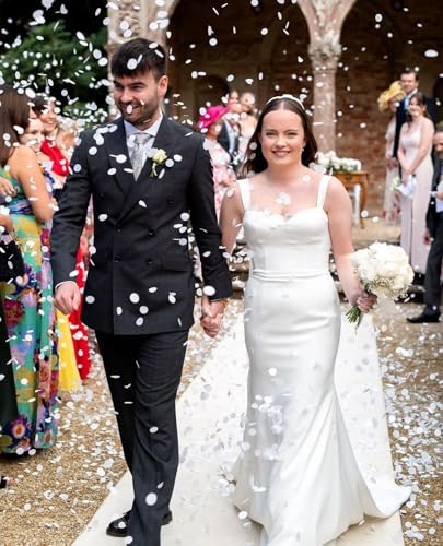 Double Breasted Suit for Men 2 Piece Slim Fit Men Suits Solid Tuxedo Blazer Pants Formal Set for Wedding Business Prom 6