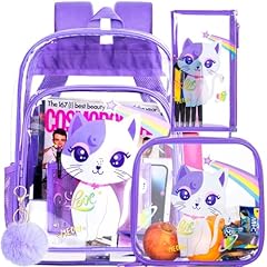 Clear Cat Purple
