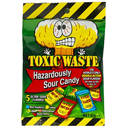 Candy Dynamics Toxic Waste Hazardously Sour Bag 57 g (Pack of 1)