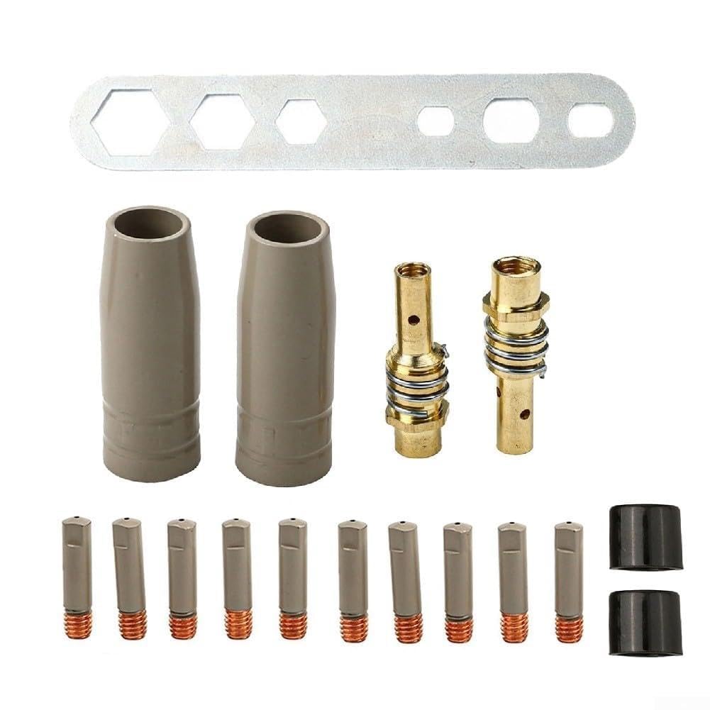 Boquillas para antorcha de soldadura 15 AK con revestimiento antiadherente para eliminar escoria