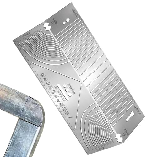 Catálogo para Comprar On-line Herramientas de marcado Top 5. 48 Regla de marcado de ángulo, Herramienta de marcado de de construcción en ángulo recto, Angle Arc Marking Tool, Adjustable Linear Arc DualPurpose Scriber, Pipe Cutting Guide Tool