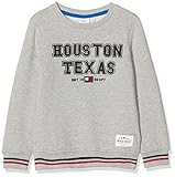 Cooler Sweater NAME IT Jungen NKMNCAZZAD Sweat BRU Sweatshirt, Grau (Grey Melange Grey Melange), 122/128 (Herstellergröße: 122-128)