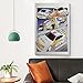 NOHF Anime-Auto-Poster für Opel Calibra, Wandkunstdruck, Retro-Ästhetik, Raumdekoration, Bürodekoration, 30 x 45 cm, ungerahmt