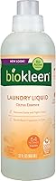 Vista 1 de Biokleen Detergente líquido para ropa, 64 cargas HE, concentrado, ecológico, no tóxico, a base de plantas, sin fragancia ni conservantes