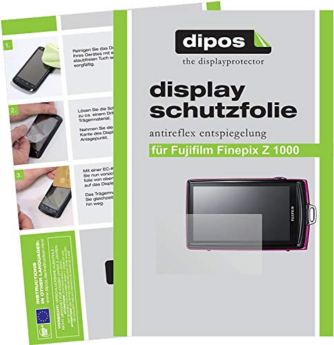 dipos I 6X Protection ecrán Mat Compatible avec Fuji Finepix Z 1000 Films de Protection d'écran