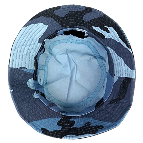 Image of Falari Men Women Unisex Cotton Bucket Hat 100% Cotton Packable for Travel Fishing Hunting Summer Camp