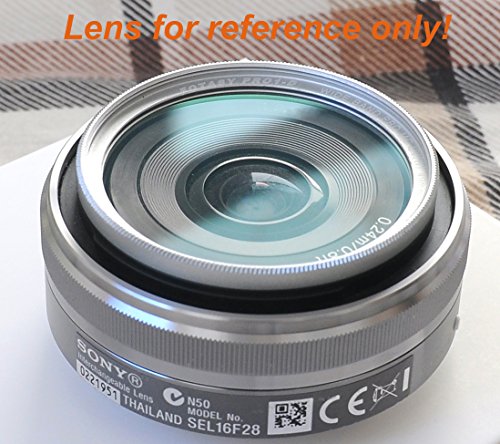 Image of Fotasy 43mm Silver Ultra Slim UV Protection Lens Filter, Nano Coatings MRC Multi Resistant Coating Oil Water Scratch, 16 Layers Multicoated 43mm UV Filter