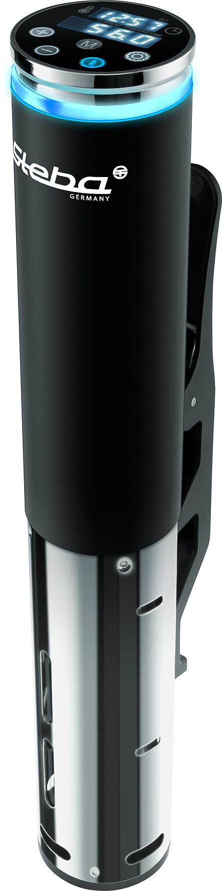Steba cocina sous-vide con 4 programas automáticos, uso móvil para todos los hornos a partir de 15 cm, fácil limpieza. SV 60.