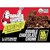 Dave's Killer Bread Amped-Up Double Chocolate Chunk Organic Protein Bars, 4 Count
