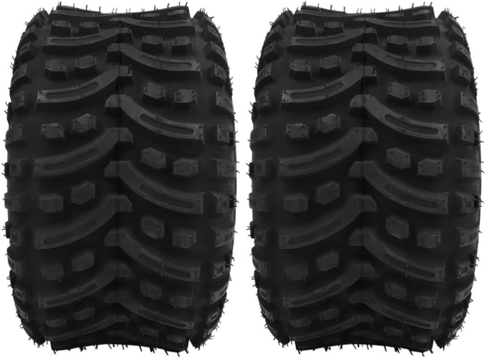22x11-10 ATV Tires SxS Go Kart for Cart UTV 22x11x10 Tires Wooly 2Pcs 901-79371