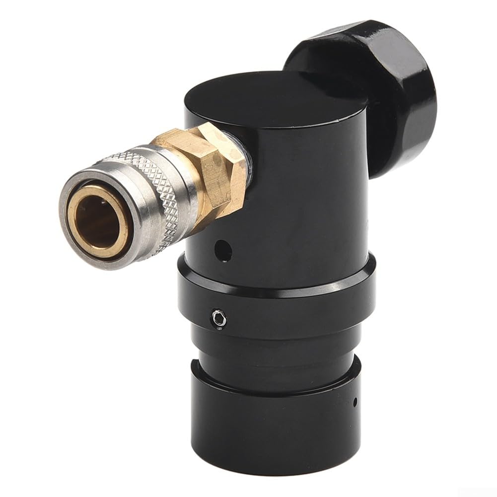 Regulador ForPaintball HPA MR GEN2 de larga duración, incluye acoplador Foster y manguera remota (solo regulador 1#)