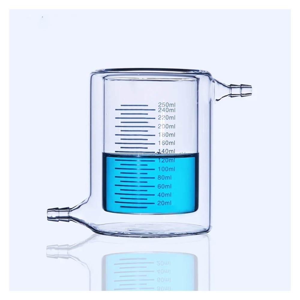 Zlewka laboratoryjna ze szkła borokrzemowego, Lab Glass Jacket Beaker 50-1000ml(50ml)