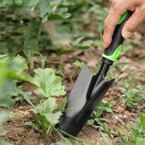 Kit Jardineria 4 Piezas Herramientas Jardineria,Herramientas Bonsai-Pala De Jardinería,Rastrillo De Jardín,Guantes De Jardinería,Manual Herramientas Jardin Regalos Jardineria para Hombres Mujeres - imagen 9