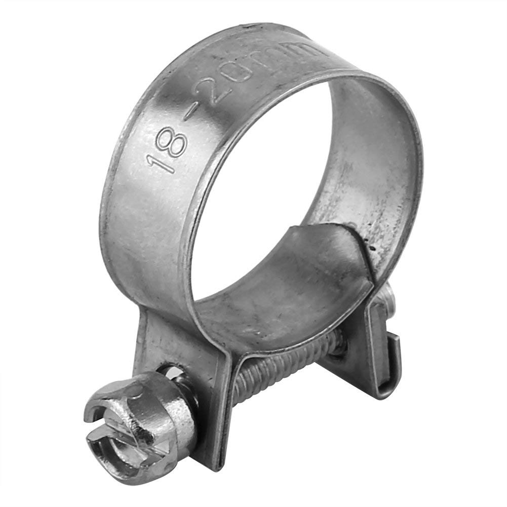supports de tuyaux, clips colliers de serrage, tout en acier inoxydable collier de serrage collier de serrage collier de serrage réglable colliers de serrage 6mm? 20mm taille en option