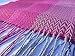 YARAWI Baby Alpaca Scarf For Women. Beautiful Fashion Accessory Made In Peru. Extremely Soft, Warm and Antiallergenic (Pink Tones)