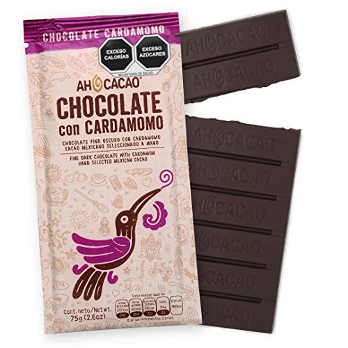 Recopilación de Chocolate para Fuente Walmart - 5 favoritos. 36 Ah Cacao Chocolate con Cardamomo, 75g