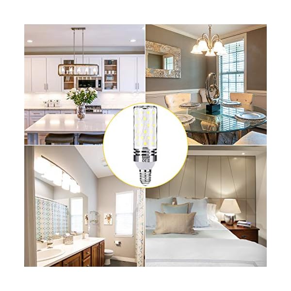 Anmossi E14 LED Lampe,Kaltweiß 6000K,1200Lm,12W E14 LED Mais Glühlampe Ersetzt 100W Halogenlampe,Nicht Dimmbar… – Bild 8