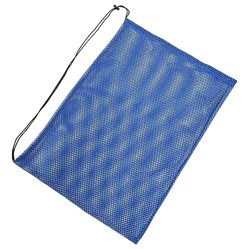 VICASKY Drawstring Storage Bag for Sports Mesh Football and Basketball Carrying Bag Lightweight for Travel Gym Recreation and Playground Equipment