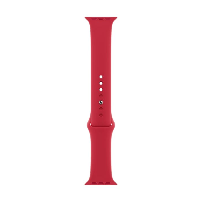 Buy Apple Watch Sport Band (45mm) (PRODUCT) RED Regular Online at